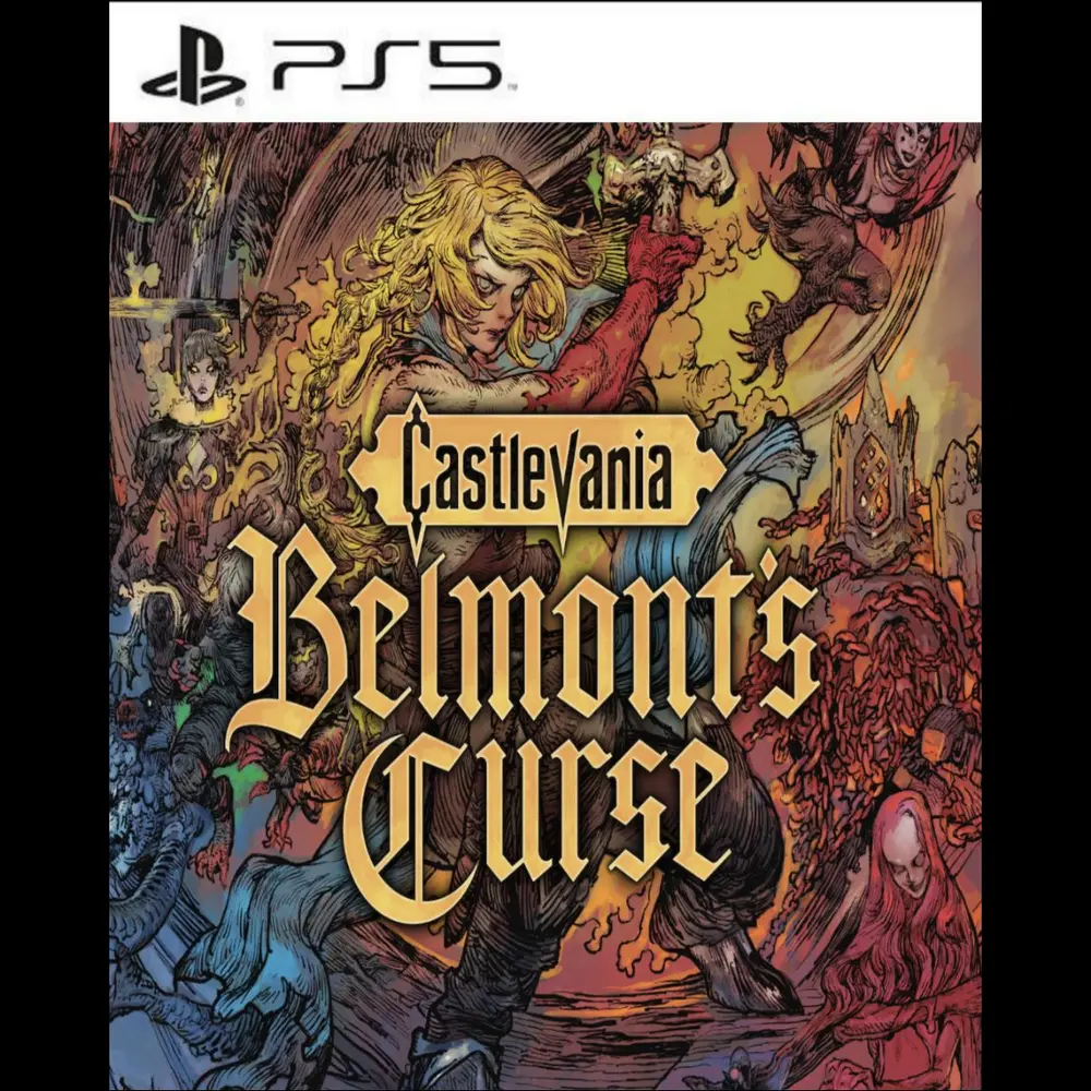 Capa de Castlevania Belmont's Curse PS5 para PS5