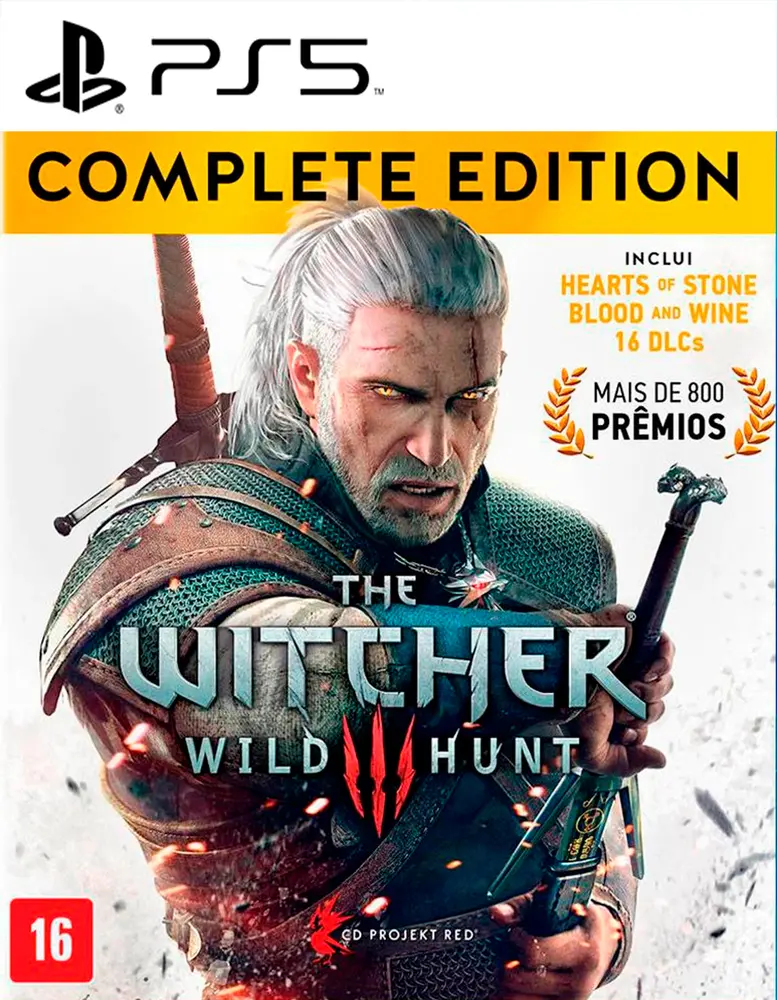 Capa de The Witcher 3 Wild Hunt Complete Edition PS5 para PS5
