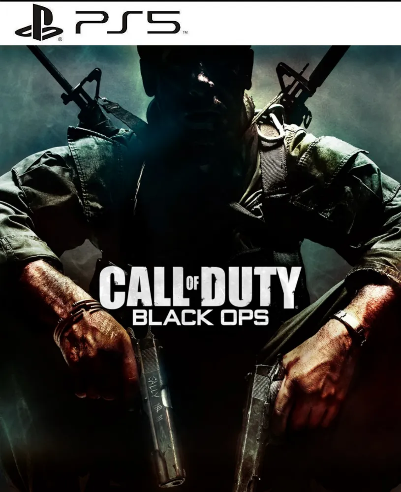 Capa de Call of Duty Black Ops PS5 para PS5