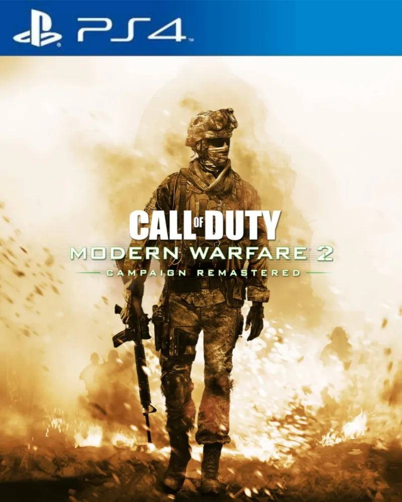 Capa de Call of Duty Modern Warfare 2 Campaign Remastered para PS4
