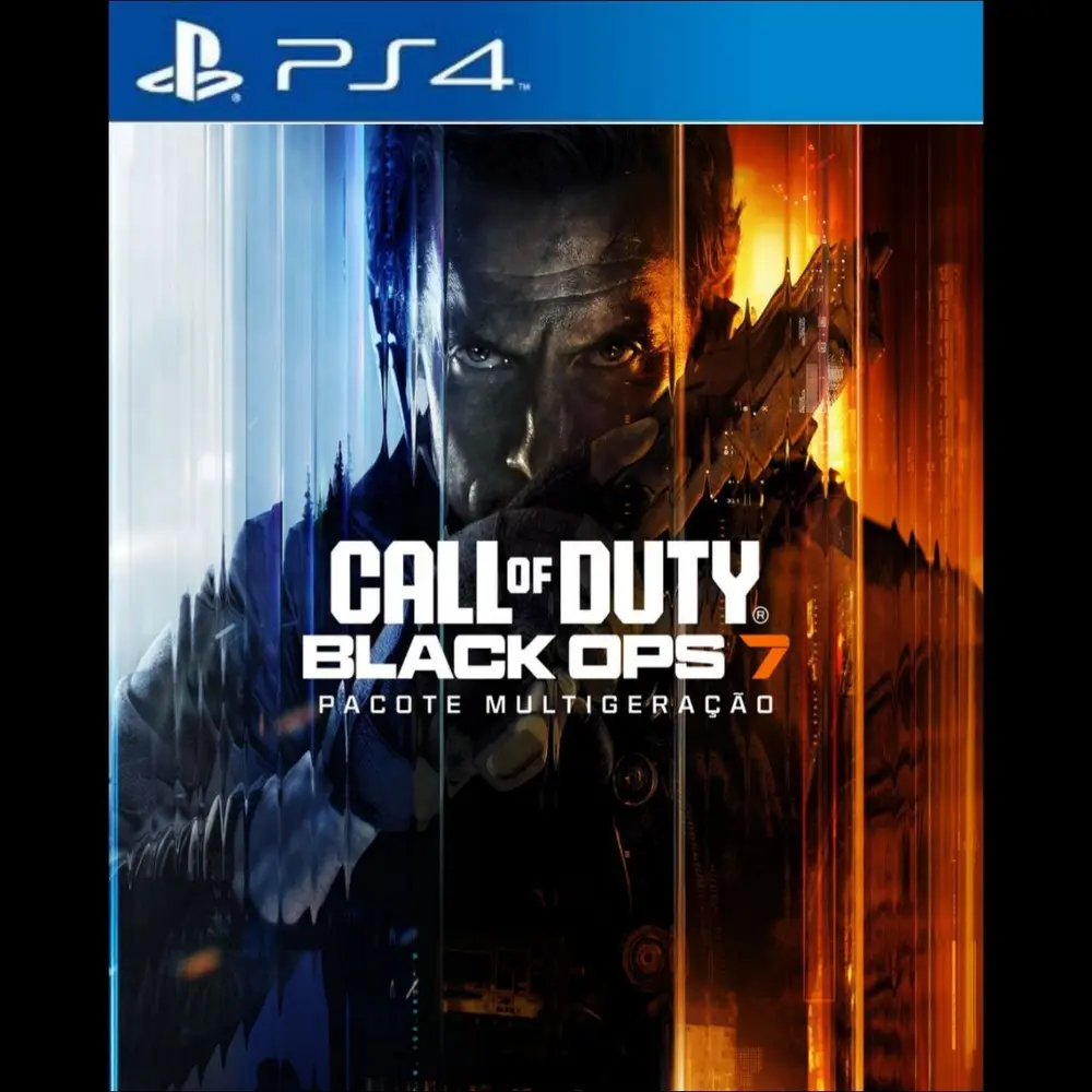 Capa de Call of Duty Black Ops 7 PS4 Pacote Multigeração para PS4