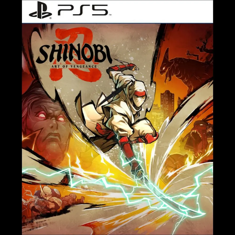 Capa de SHINOBI Art of Vengeance PS5 para PS5