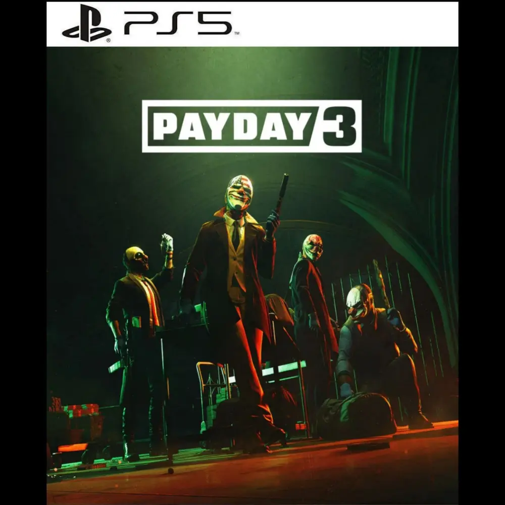Capa de Payday 3 PS5 para PS5