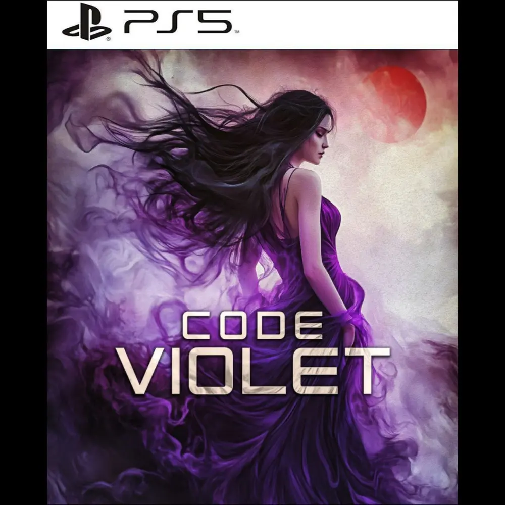 Capa de Código Violeta PS5 para PS5