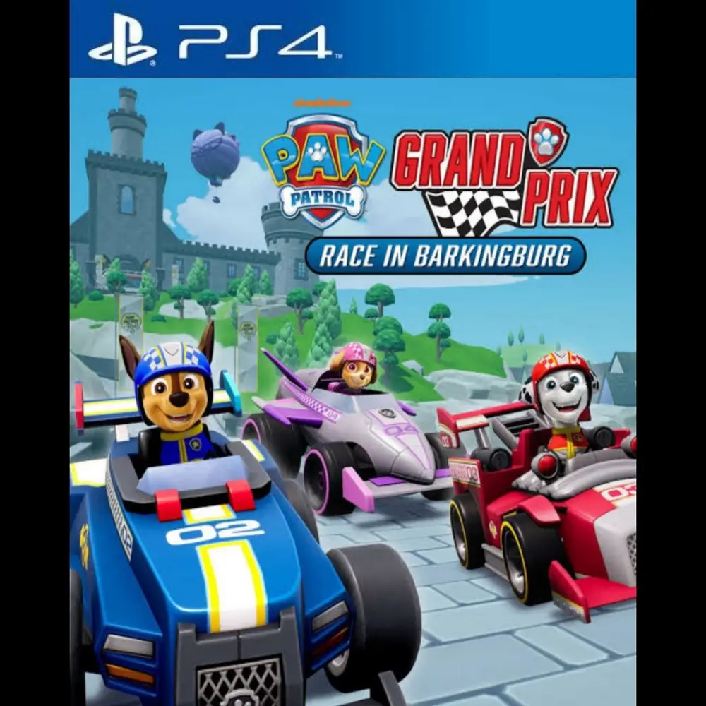 Capa de Patrulha Canina Grand Prix PS4 para PS4
