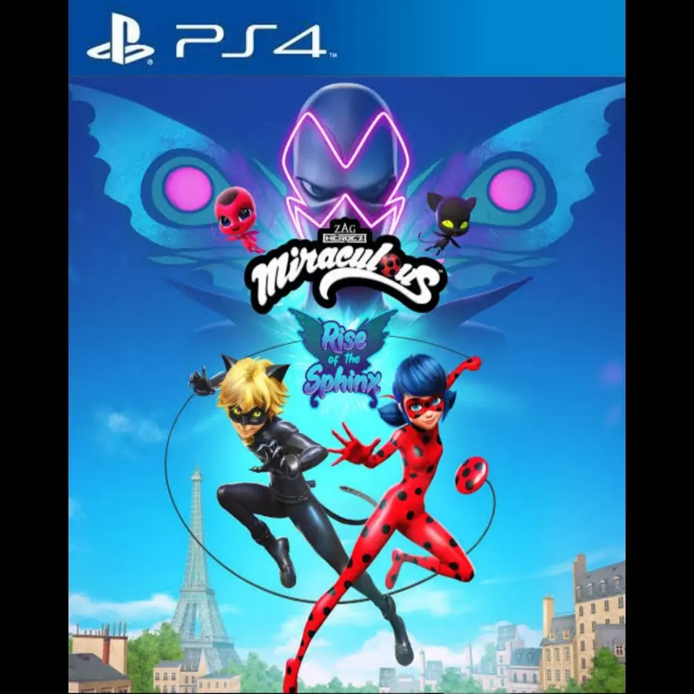 Capa de Miraculous Rise of the Sphinx PS4 para PS4