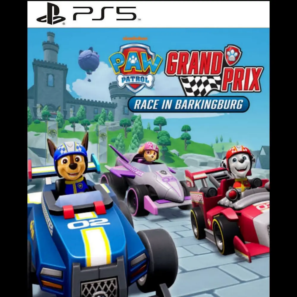Capa de Patrulha Canina Grand Prix PS5 para PS5