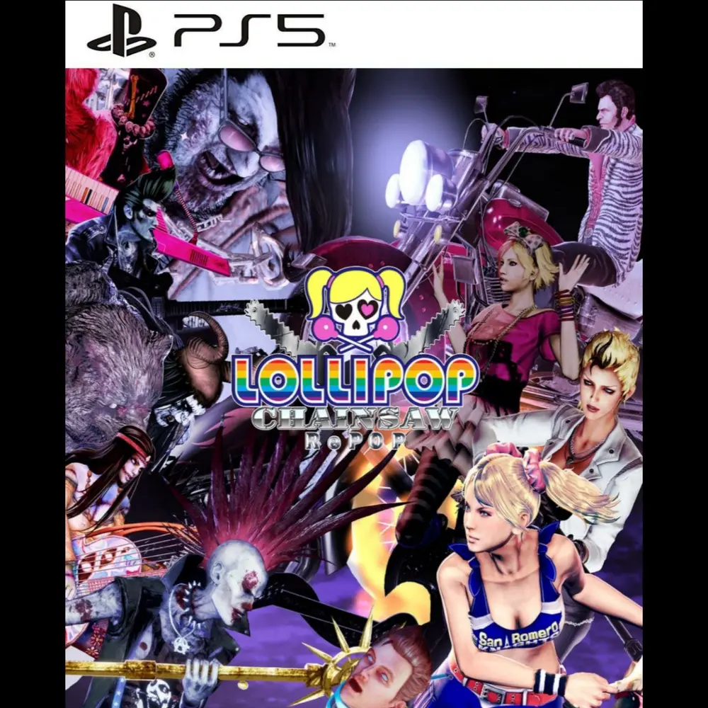 Capa de LOLLIPOP CHAINSAW RePOP PS5 para PS5
