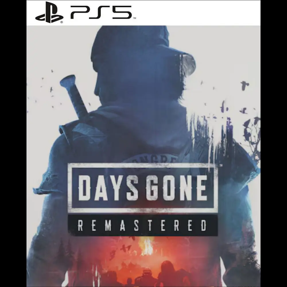 Capa de Days Gone Remastered PS5 para PS5