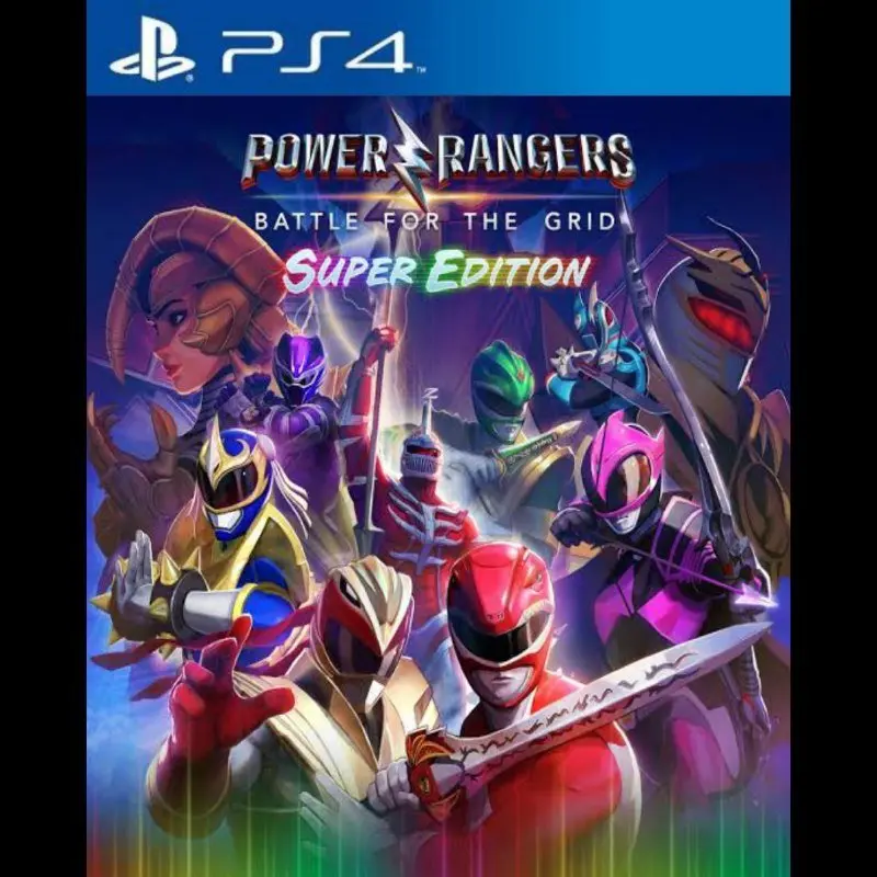 Capa de Power Rangers: Battle for the Grid Super Edição PS4 para PS4