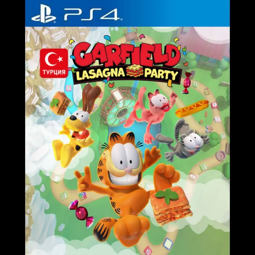 Capa de Garfield Lasagna Party PS4 para PS4