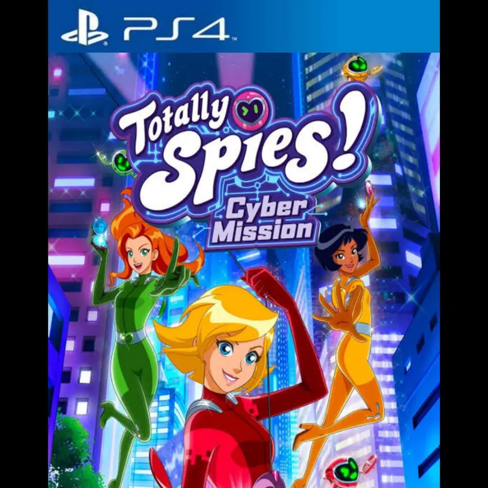 Capa de Totally Spies! Cyber Mission PS4 para PS4