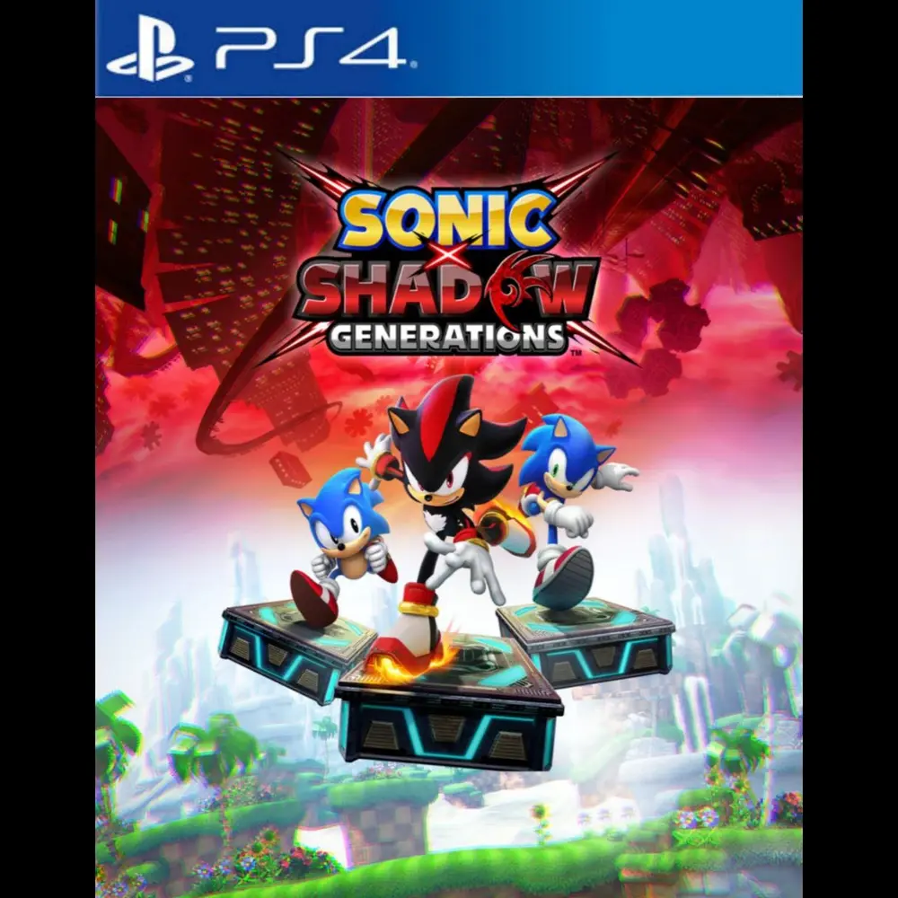 Capa de SONIC X SHADOW GENERATIONS PS4 para PS4