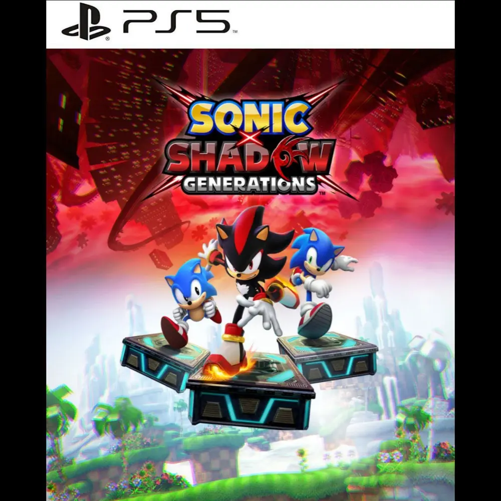 Capa de SONIC X SHADOW GENERATIONS PS5 para PS5