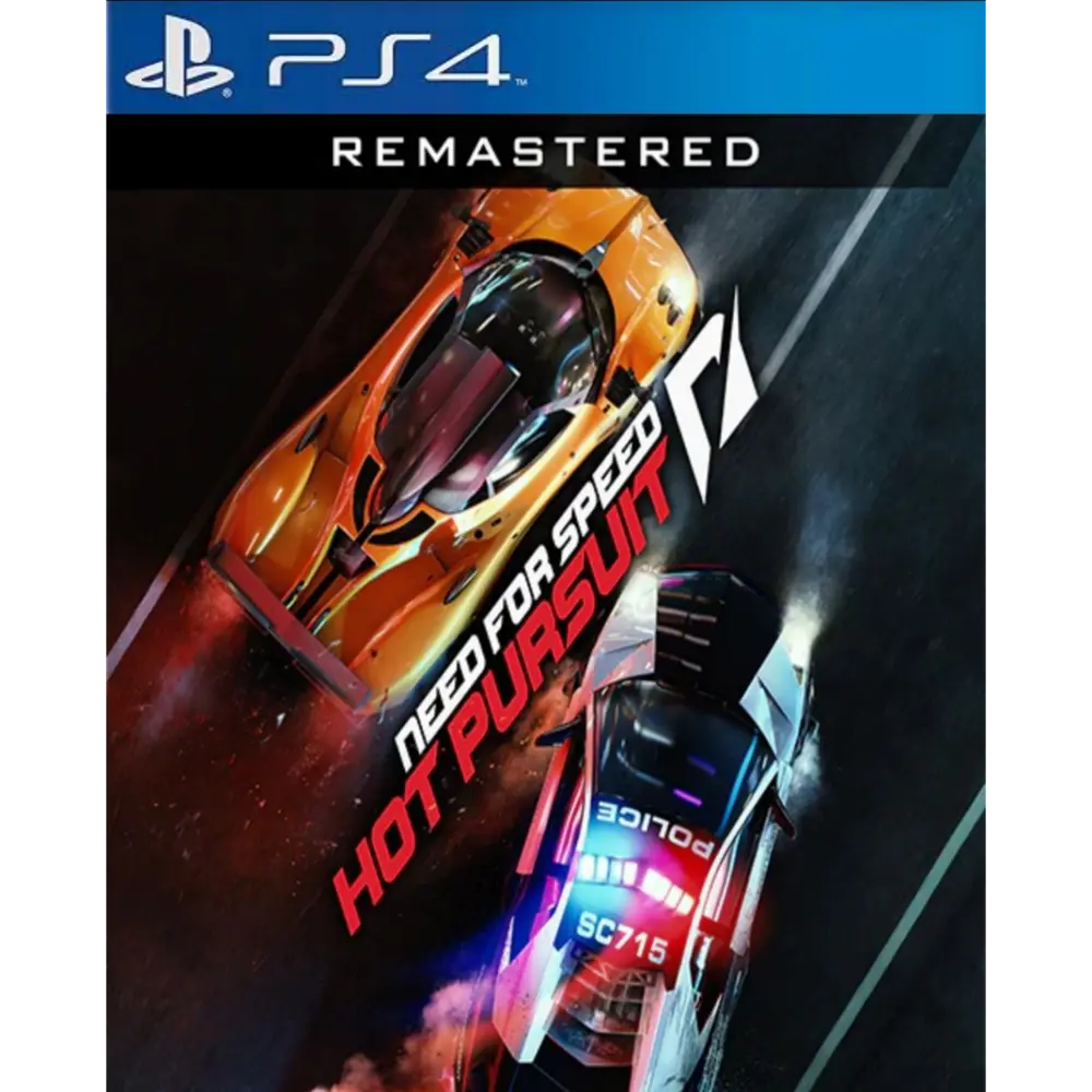 Capa de Need for Speed Hot Pursuit Remastered PS4 para PS4