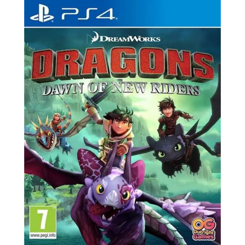 Capa de DreamWorks Dragons PS4 para PS4