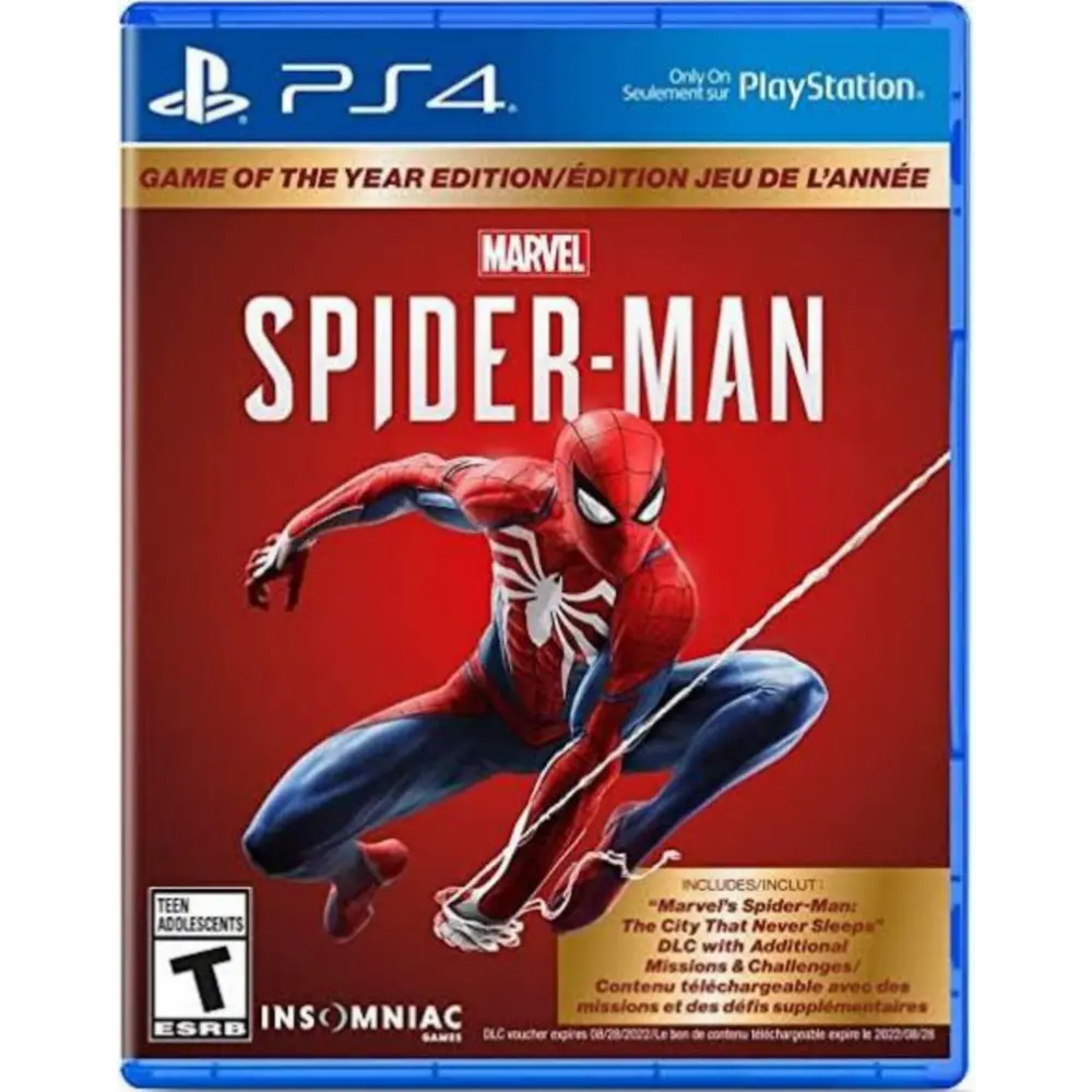Capa de Marvel's Spider-Man: Game of the Year Edition PS4 para PS4