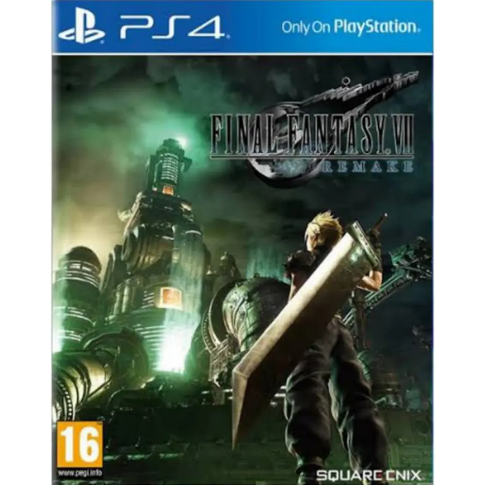Capa de FINAL FANTASY VII REMAKE PS4 para PS4