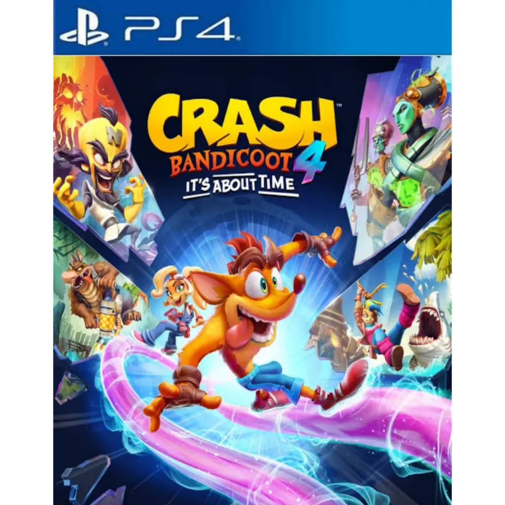 Capa de Crash Bandicoot 4 It's About Time PS4 para PS4