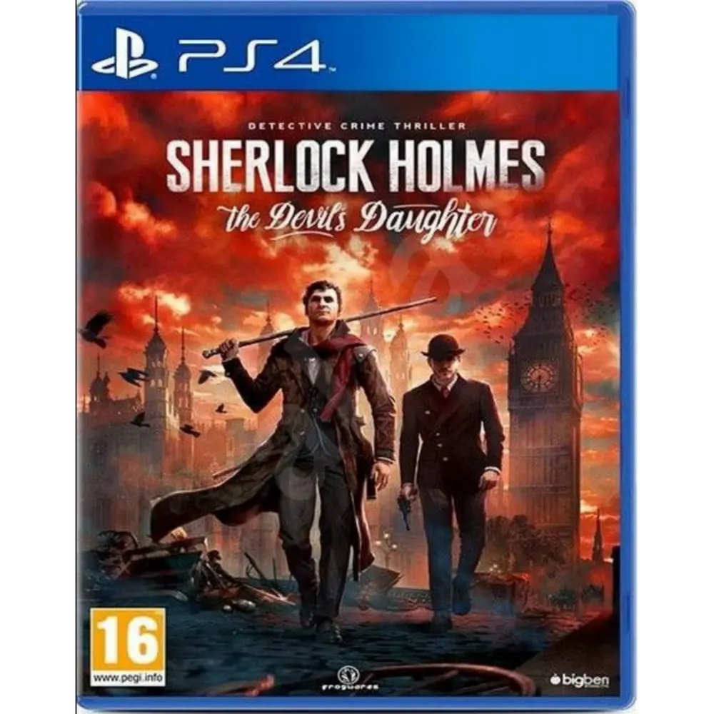 Capa de Sherlock Holmes The Devil's Daughter PS4 para PS4
