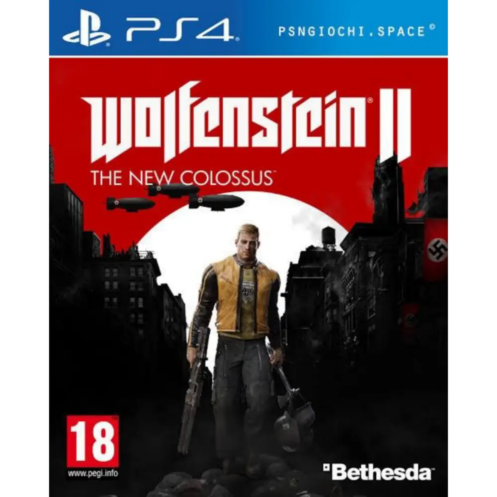 Capa de Wolfenstein II The New Colossus Digital Deluxe Edition PS4 para PS4