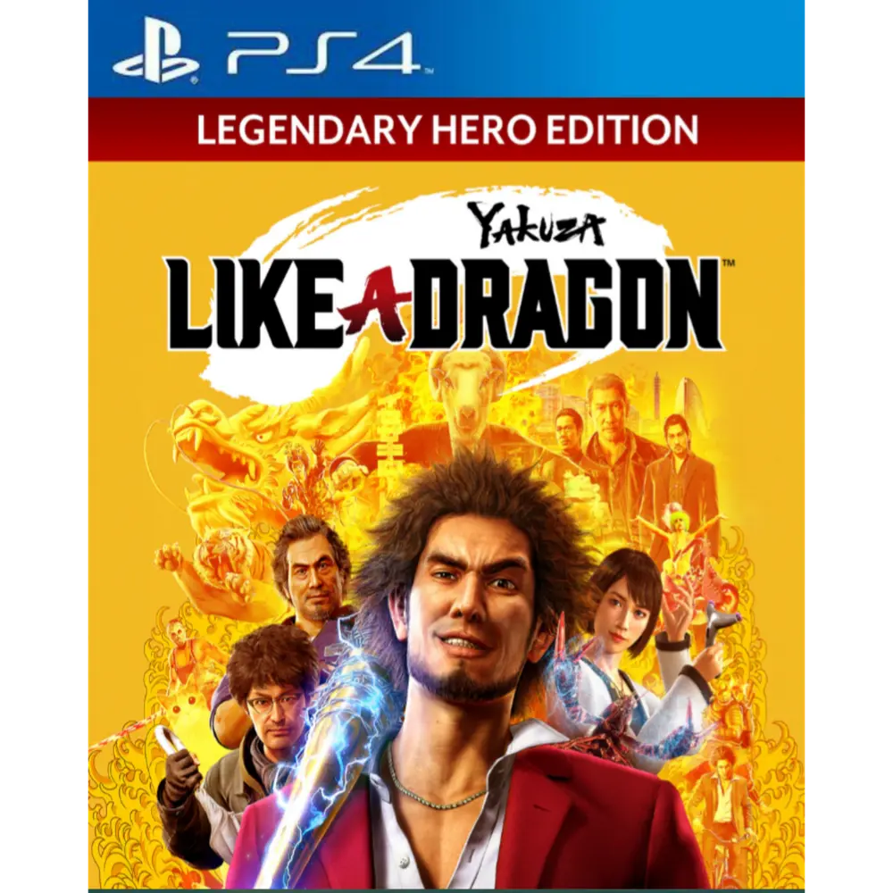 Capa de Yakuza: Like a Dragon Hero Edition PS4 para PS4