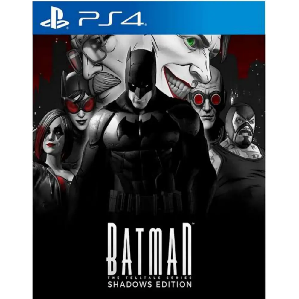 Capa de The Telltale Batman Shadows Edition PS4 para PS4