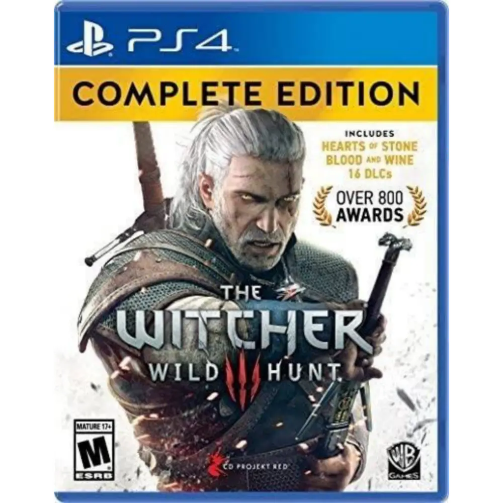 Capa de The Witcher 3 Wild Hunt Complete Edition PS4 para PS4