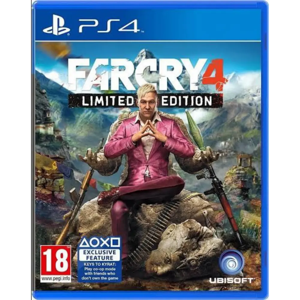 Capa de Far Cry 4 Limited Edition PS4 para PS4
