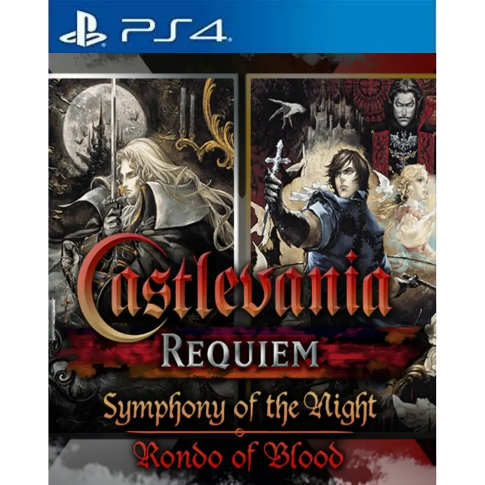 Capa de Castlevania Requiem Symphony of the Night & Rondo of Blood PS4 para PS4