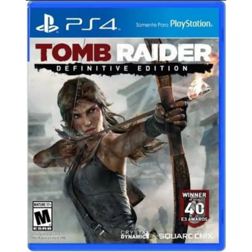 Capa de Tomb Raider Definitive Edition PS4 para PS4