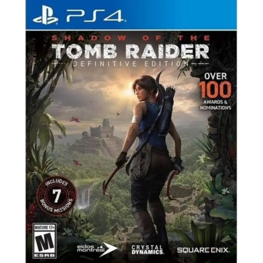 Capa de Shadow of the Tomb Raider Definitive Edition PS4 para PS4