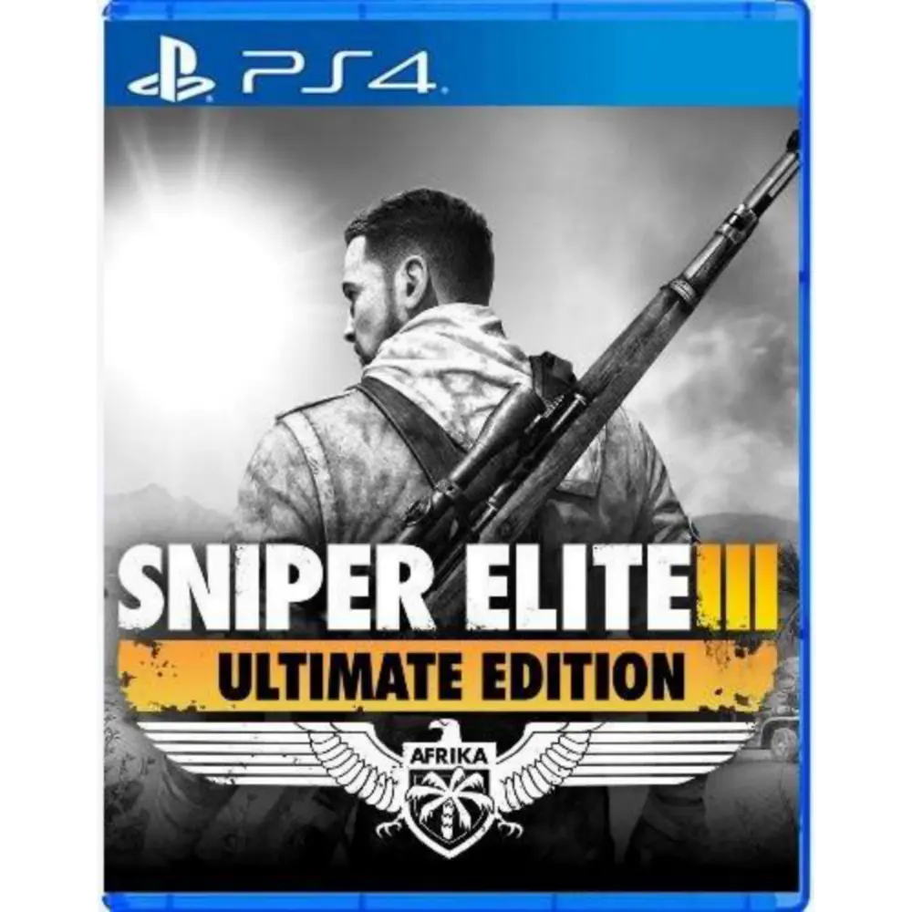 Capa de Sniper Elite 3 Ultimate Edition PS4 para PS4