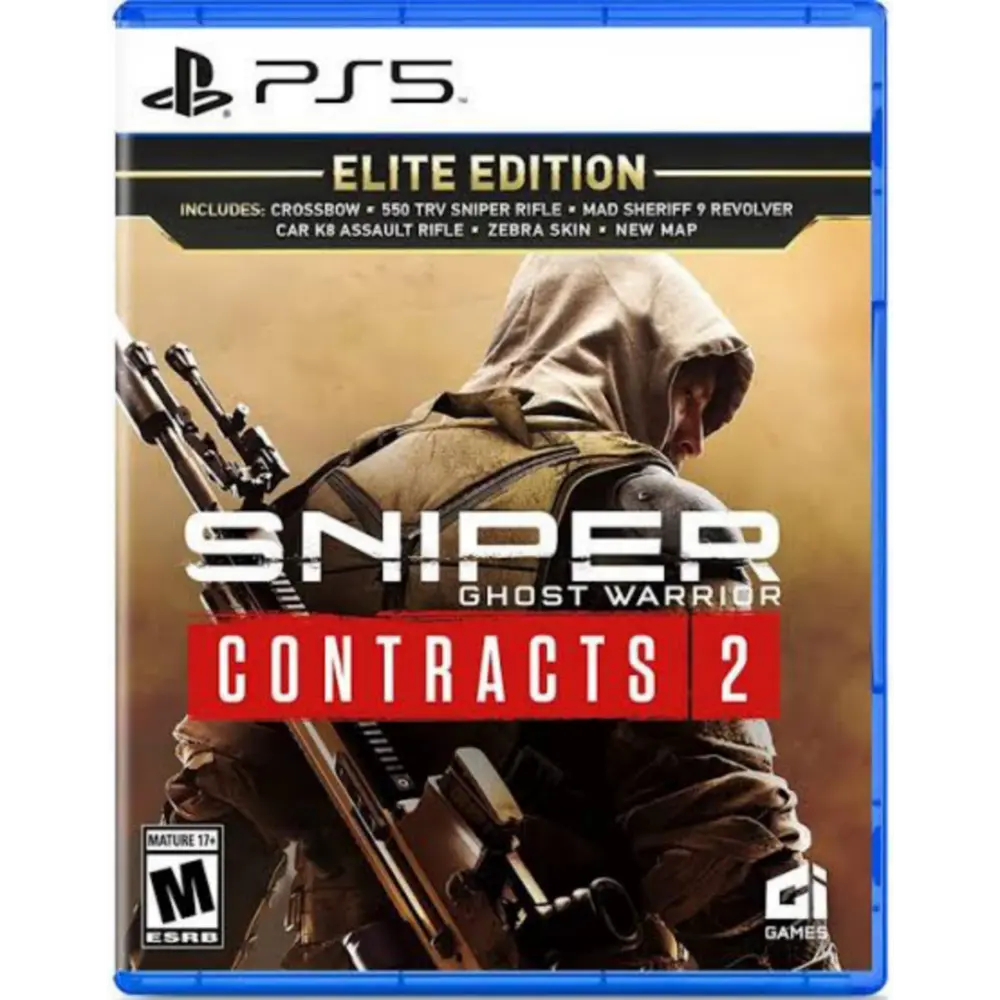 Capa de Sniper Ghost Warrior Contracts 2 Deluxe Arsenal Edition PS5 para PS5