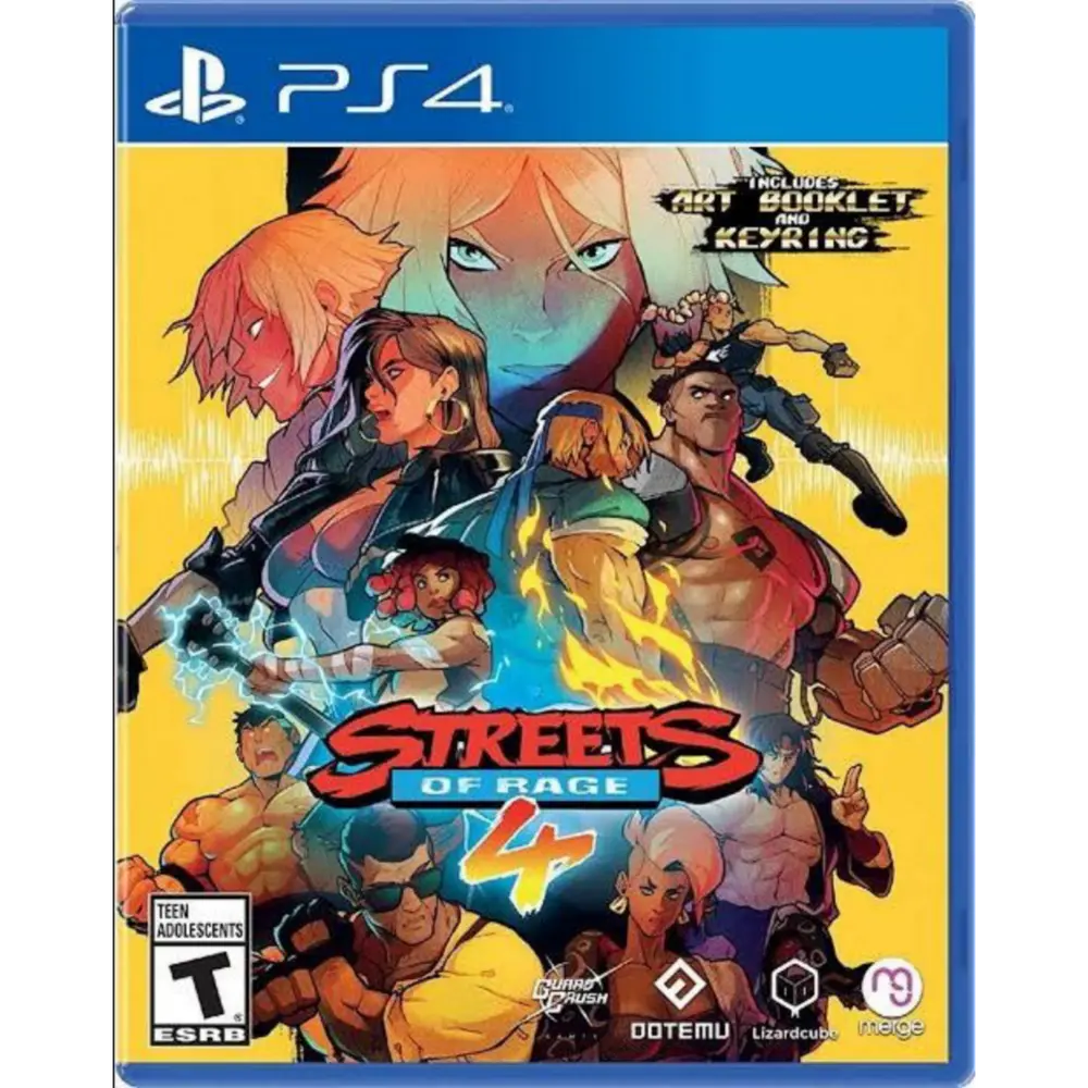 Capa de Streets Of Rage 4 PS4 para PS4