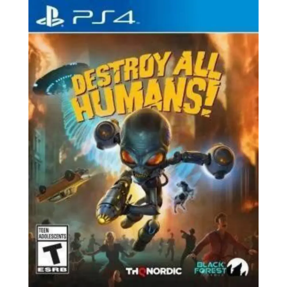 Capa de Destroy All Humans! PS4 para PS4