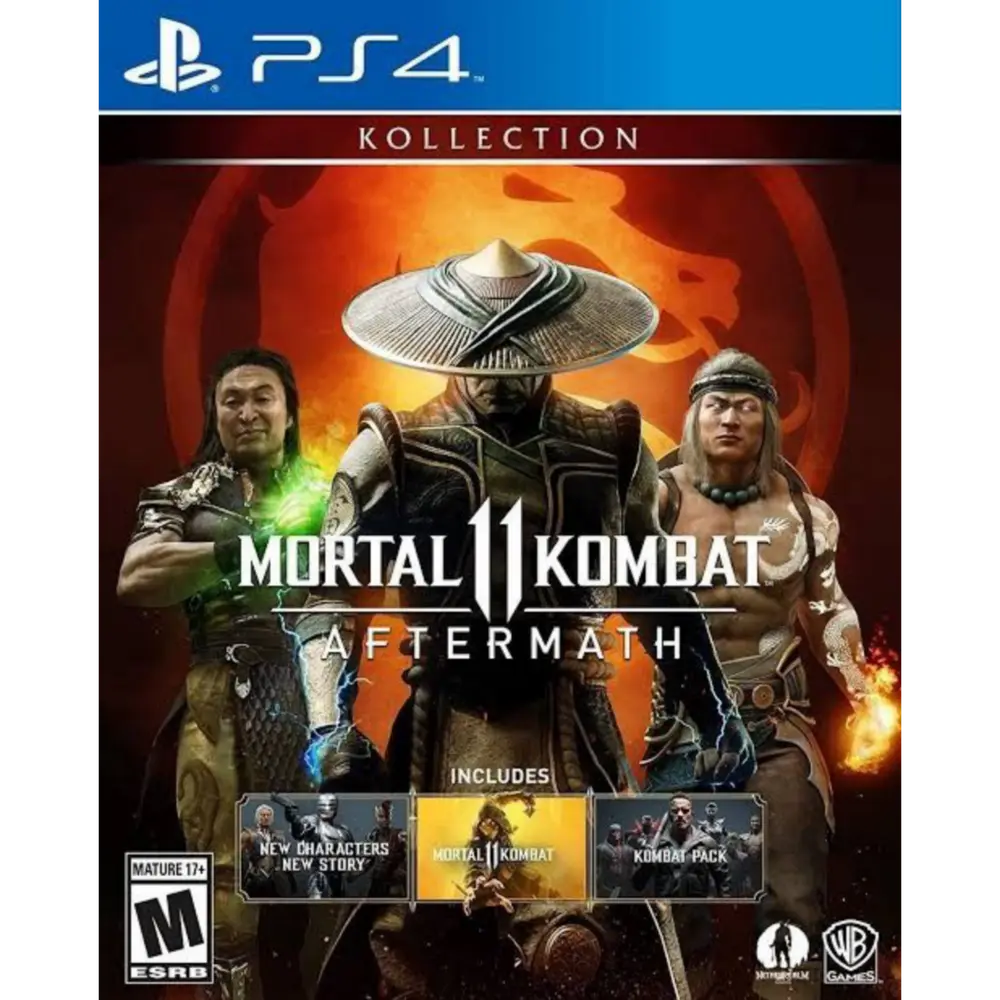 Capa de Mortal Kombat 11 Aftermath PS4 para PS4
