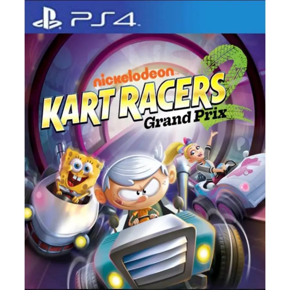 Capa de Nickelodeon Kart Racers 2 Grand Prix PS4 para PS4