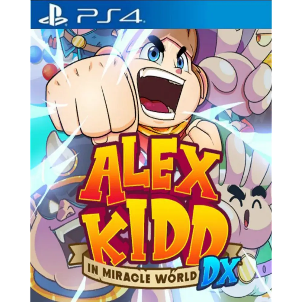 Capa de Alex Kidd in Miracle World DX PS4 para PS4