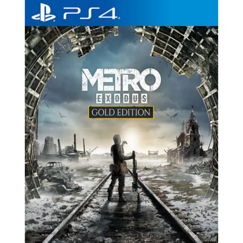 Capa de Metro Exodus Gold Edition PS4 para PS4