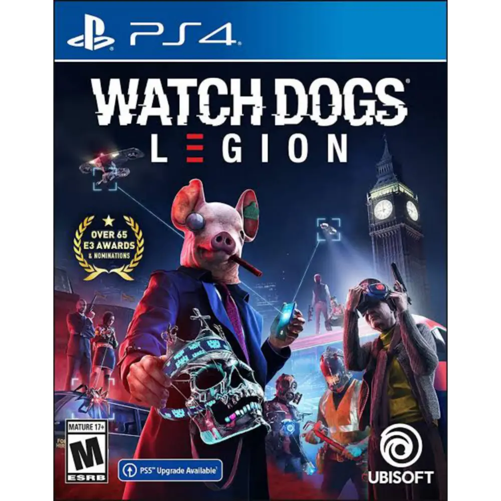 Capa de Watch Dogs Legion PS4 para PS4