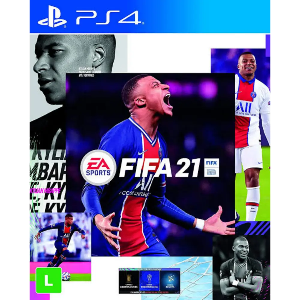 Capa de FIFA 21 PS4 para PS4