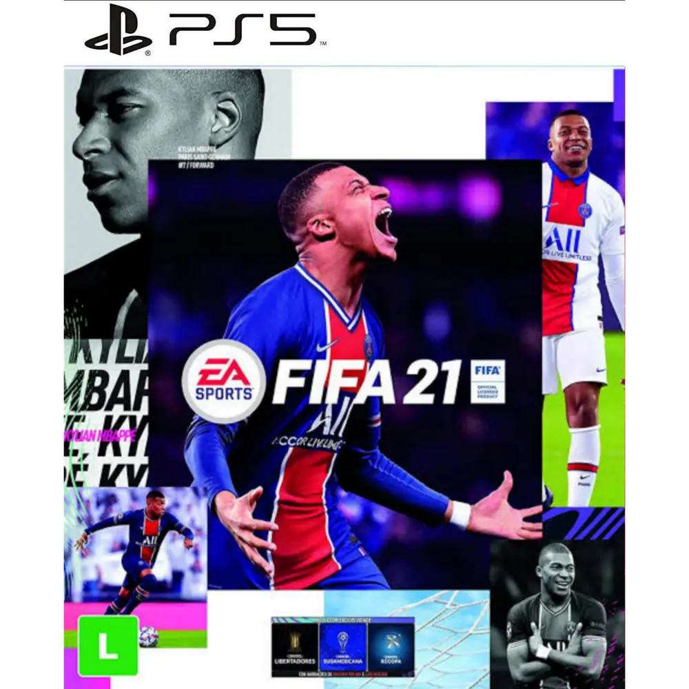 Capa de FIFA 21 PS5 para PS5