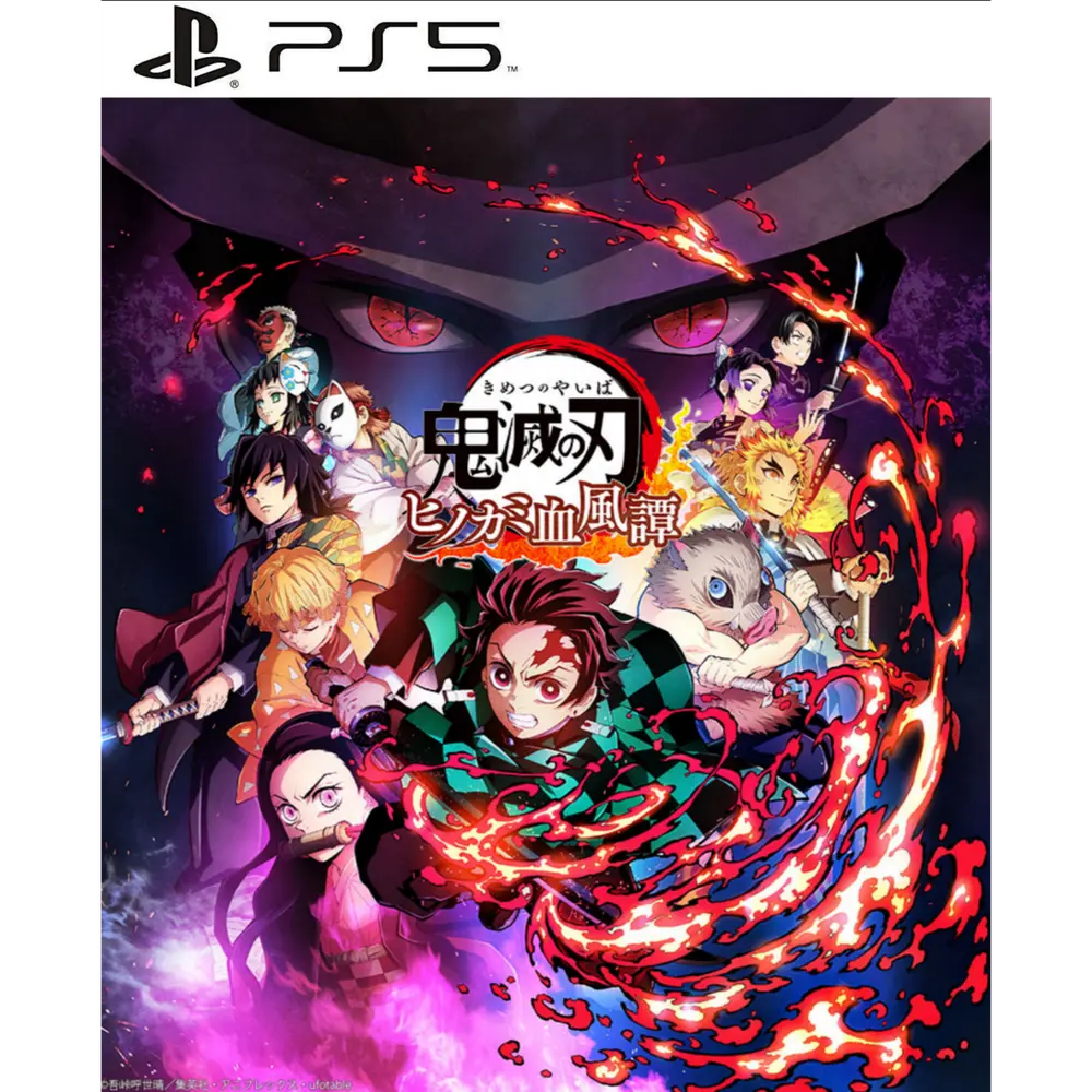 Capa de Demon Slayer Kimetsu no Yaiba The Hinokami Chronicles Deluxe Edition PS5 para PS5