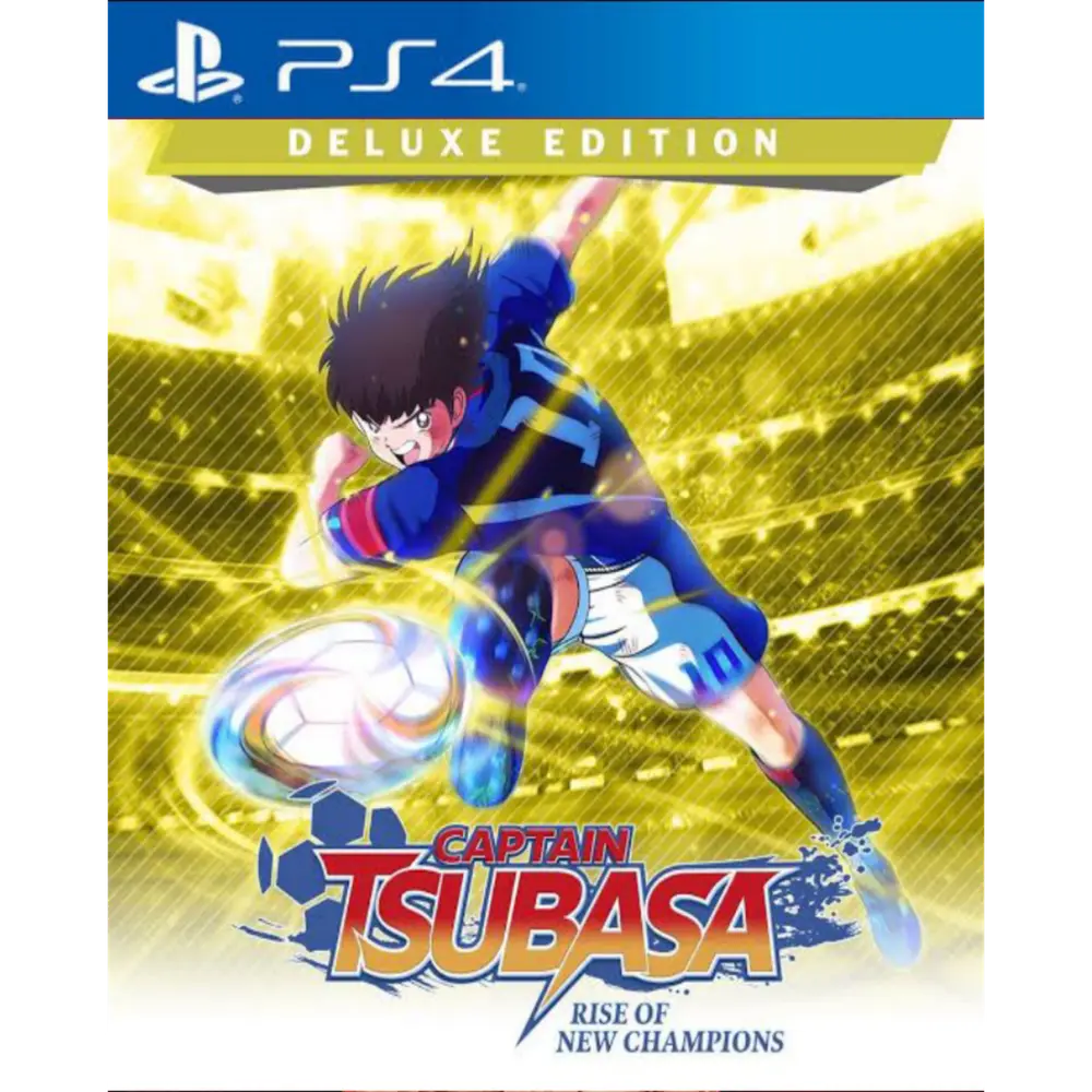 Capa de Edição Deluxe de Captain Tsubasa Rise of New Champions PS4 para PS4