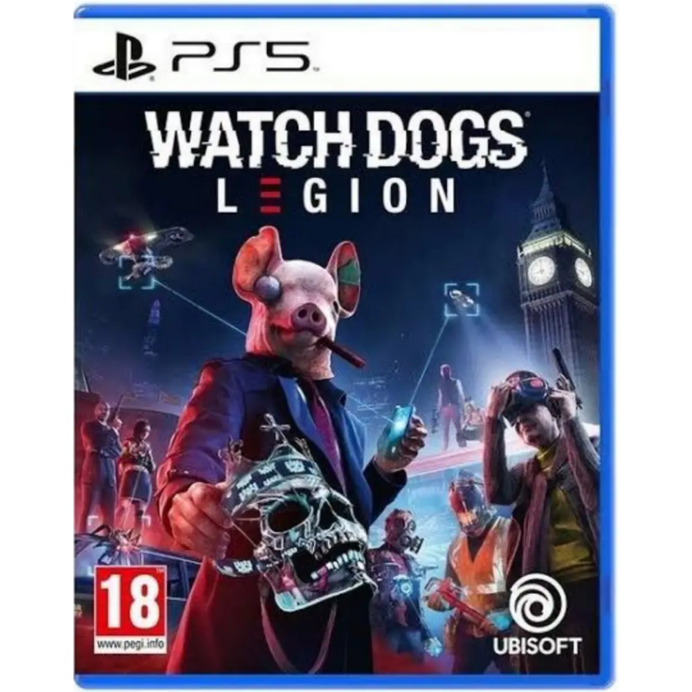 Capa de Watch Dogs Legion PS5 para PS5