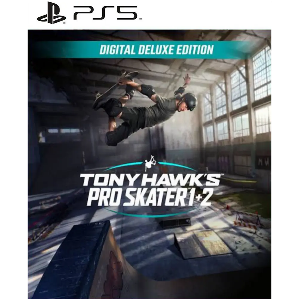 Capa de Tony Hawk's Pro Skater 1 + 2 Edição Digital Deluxe PS5 para PS5