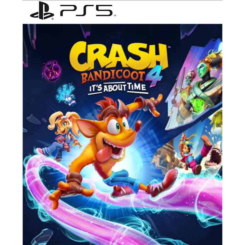 Capa de Crash Bandicoot 4 It's About Time PS5 para PS5