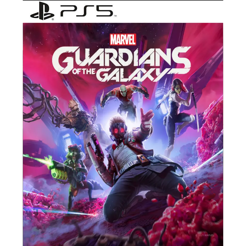 Capa de Guardiões da Galáxia da Marvel PS5 para PS5
