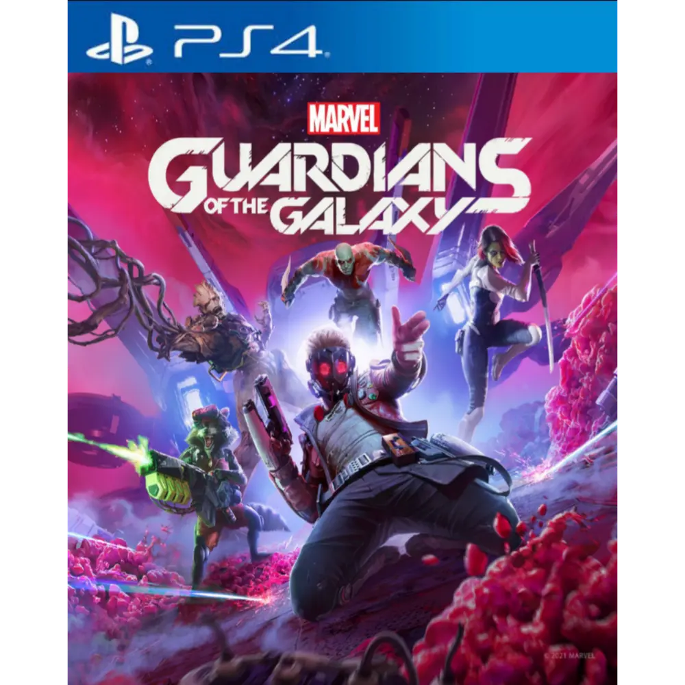 Capa de Guardiões da Galáxia da Marvel PS4 para PS4